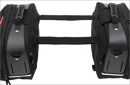 Easy Strap Mounting System Motorcycle Saddlebags